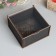 New Year's box "Snake in snowflakes" 6x12x12 cm