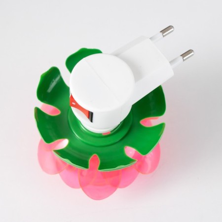 Nightlight "Blocked flower" 220V E12 MIX 9x9.5 cm Risalux-2