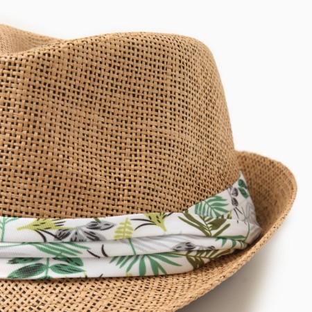 Menku hat, color light brown, rr 58-2