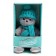 Soft toy "Cat Slanti", with a hat and a scarf