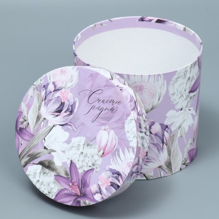A set of hats 5 in 1, gift packaging, Flower Garden, 13 x 14 - 19.5 x 22 cm-11