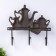 Decorative metal hooks "tea drink" 18x20x5.5 cm