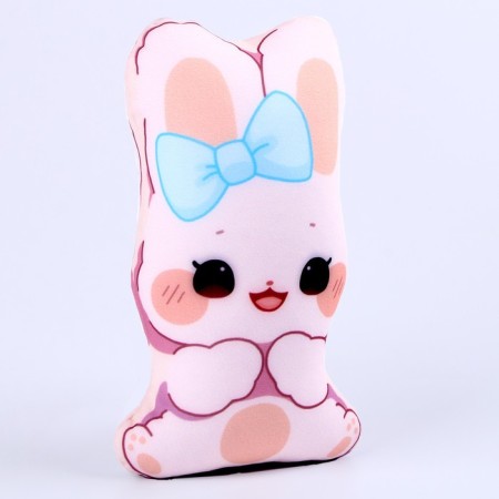 Antistress toy "Bunny with a bow"-3