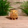 Souvenir "owl" tree Kadam 8x7x6 cm