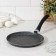 Pancakes ONYX, D = 22 cm, plastic handle, anti -stick coating, gray color