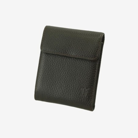 Purse with a valve Street, brown color