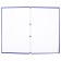A4 Diploma Folder on Bolts, Bumvinyl, without paper, blue color (capacity up to 300 sheets)