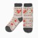 Women's woolen socks "Spring", white color, size 23