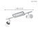 Davida 2x5W lamp LED Chrome 39x10cm