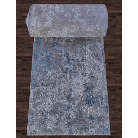 Karmen Hali Armina Carpet, size 100x2500 cm, color Blue/Blue