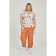 Female blouse, size 52, milk color