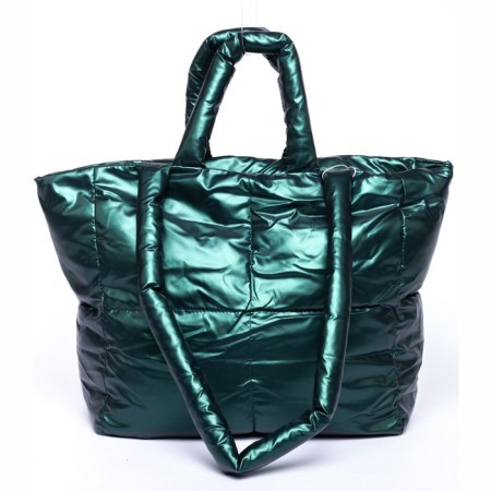 Bag Tout Women, Textile, Ludor Green, 40x15x27 cm