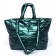 Bag Tout Women, Textile, Ludor Green, 40x15x27 cm
