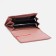 Women's wallet on magnets, pink color