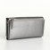 Women's wallet on magnets, silver color