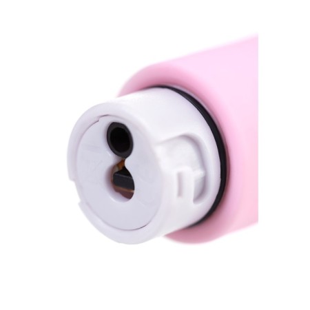 Unrealistic vibrator Love to Love for a G OMG point, silicone, pink color, 17 cm-2