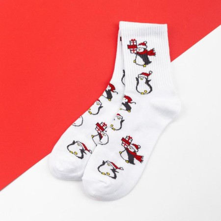 Women's socks New Year KAFTAN "Snowmen" p. 36-40 (23-25 ​​cm)-1