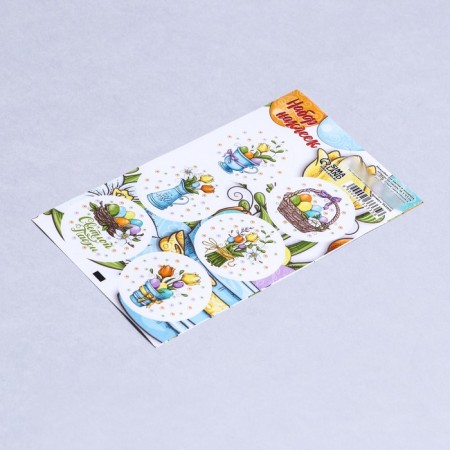 Stick for flowers and gifts "Flowers for Easter", 16 × 9.5 cm-1