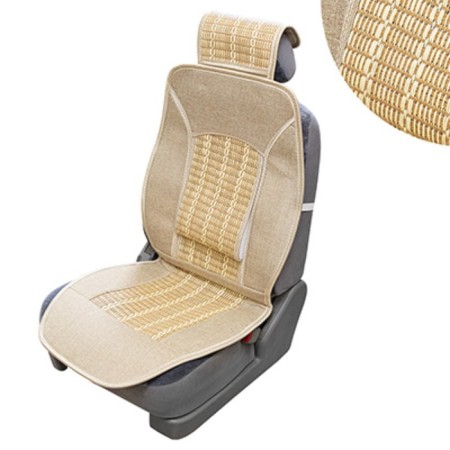 Skyway seats, papyrus-polyester, Summer-03, with back support, beige-1