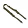 Two -point tactical belt, 135cm, khaki