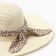 Women's Hat minku "Leopard" Milk color, rr 56-58