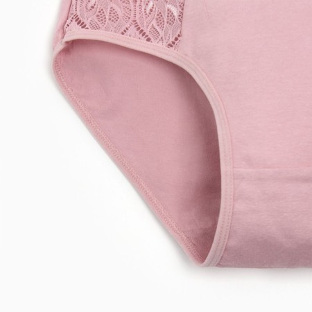 Panties Female color powder, size 50-52-1