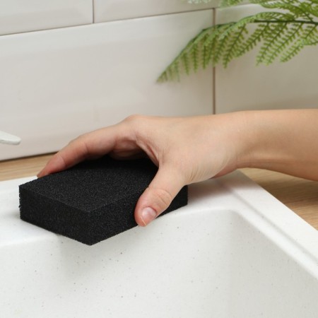 Cleaning sponge "Miracle Gup", 10.5 × 7 × 2.5 cm, reinforced-6