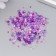 Glass beads 6/0-15/0 "assorted violet" d = 1.5-4 mm, nr 10g