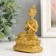 NECKE Polystone Gold "Meditation of the Buddha" 7x4.8x10.5 cm