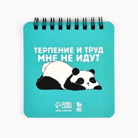 Gift set of notebook 48 sheets + Panda handle "-4