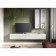 Cabinet of hinged infinity 2, 300x250x1280, white/white MDF