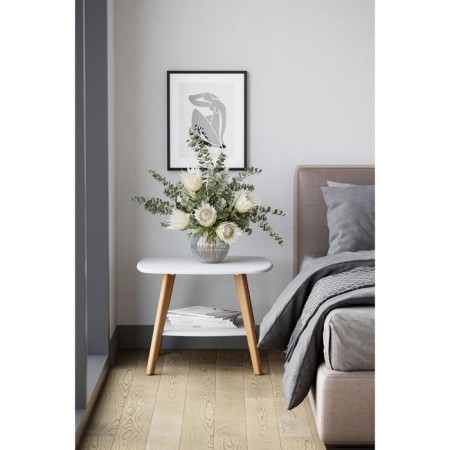 Journal table "Hudson", 650 × 650 × 500 mm, white color