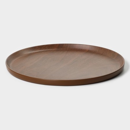 The dish "natural", d = 28 cm, brown color-1