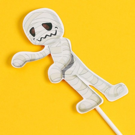 Decoration for Halloween cake, in a set of 6 pcs.-1