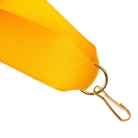 Medal ribbon, yellow-3