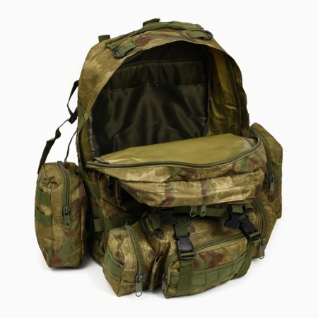 Tactical backpack "Storm Tactic" slings molle, pouches, 50 l, moss-6