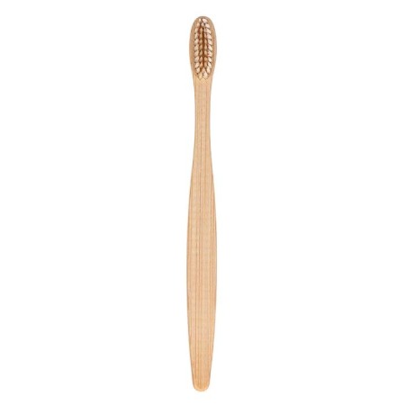 Bamboo toothbrush of medium stiffness, mix of flowers-6