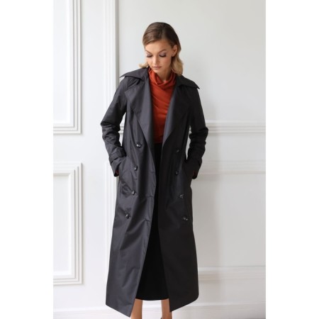 Classic female trench coat, size 42-44-1