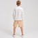 Burmuda shorts Minaku: Cotton Collection Beige color, height 110