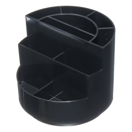 Organizer stand for the Erichkrause Mini Burger, Classic office, rotating, black-1