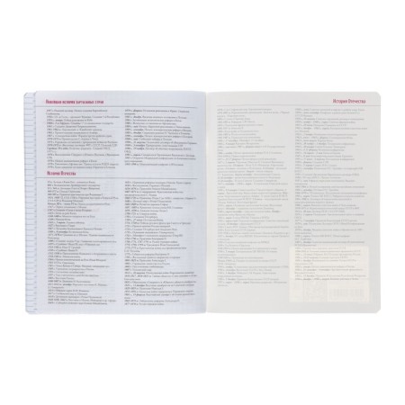 A notebook “Belarbudni”, 48 sheets in the “History” cage, cardboard cover, SoftTouch lamination-5