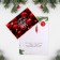 Postcard "Wonderful New Year", Christmas tree toys, 12 x 18 cm, New Year
