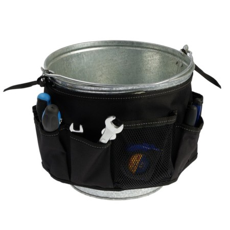 Organizer for a tool with mount on a bucket of 10-12l,-7