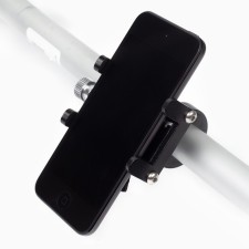 Holder for a phone on a bicycle, fixation width 10 cm, 5.3 x 2.8 x 8.8 cm