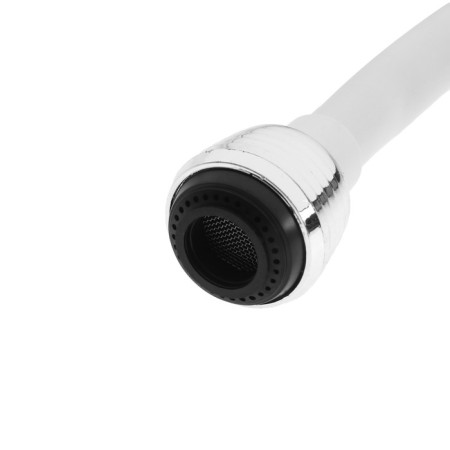 Zein aerator, 2 modes, a white flexible hose on a clamp, universal-8