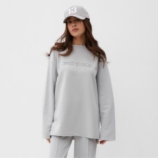 Women's sweatshirt MIST COZY STYLE, Gray, size 46
