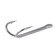 The hook Namazu Double Hook Long, size 40 Int, BN color, double, 40 pcs.