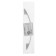 Hand-slop tundra RS002, m/o 96 mm, matte nickel color
