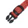 Collar with backlight leopard 3 glow modes Size S, Osh 22-40 x 2.5 cm red red