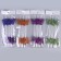 Pipe for the cocktail "Butterflies", in the set 6 pcs., Mix color